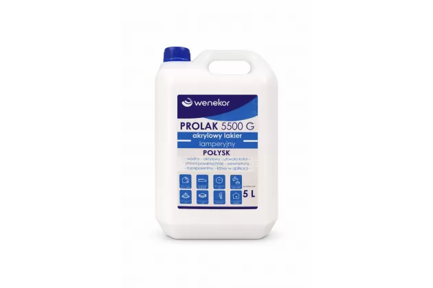 Lakier lamperyjny, połysk    5 l